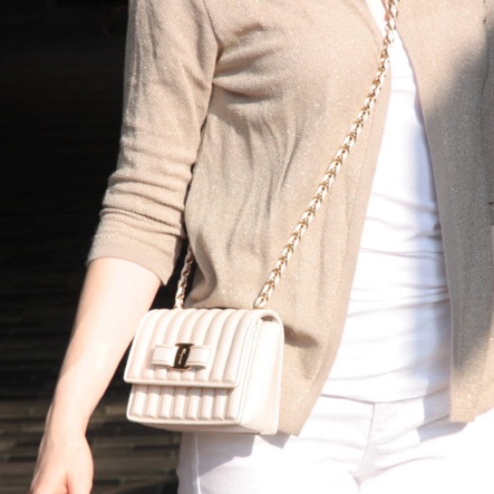 Ferragamo Ginny Vara Bow bag